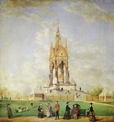 Picture of THE ALBERT MEMORIAL, LONDON