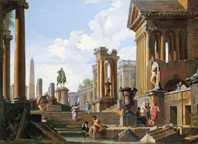 Picture of CAPRICCIO OF CLASSICAL RUINS