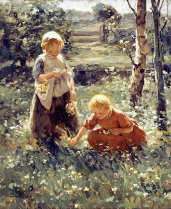 Picture of CHILDREN IN A FIELD