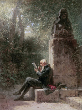 Picture of THE PHILOSOPHER - THE READER IN THE PARK