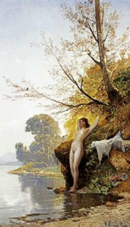 Picture of THE BATHER