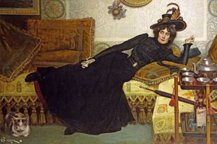 Picture of UNE FEMME ELEGANTE