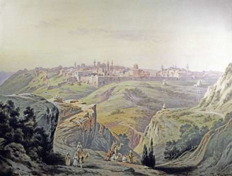 Picture of A VIEW OF JERUSALEM