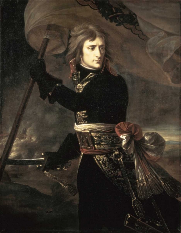 Picture of NAPOLEON ON THE BRIDGE AT ARCOLE