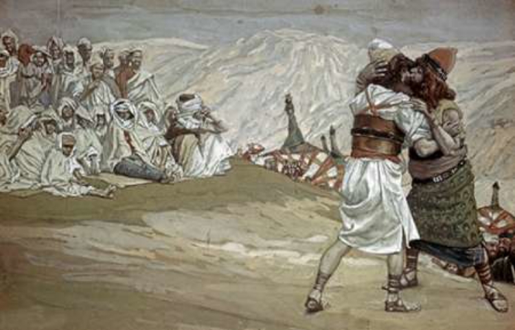 Picture of MEETING OF ESAU AND JACOB