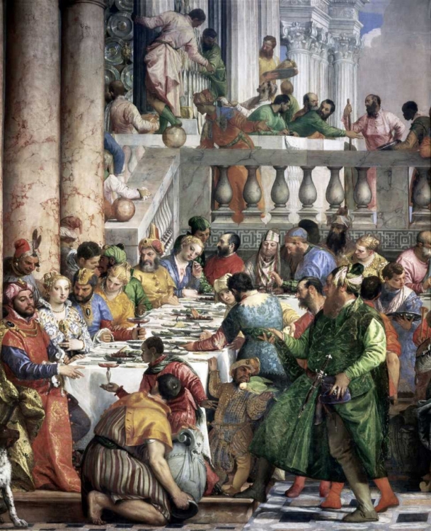 Picture of MARRIAGE AT CANA - DETAIL