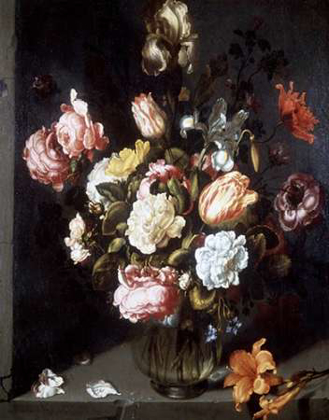 Picture of TULIPS AND PEONIES IN A VASE