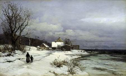 Picture of STARNBERGER SEA UNDER SNOW