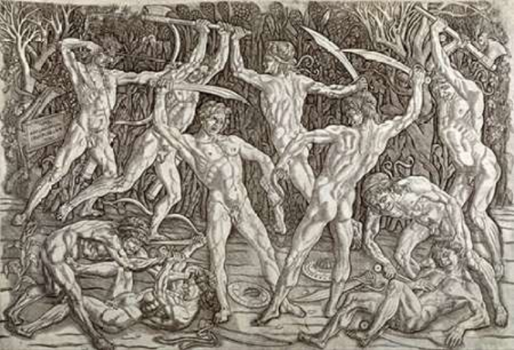 Picture of BATTLE OF TEN NAKED MEN