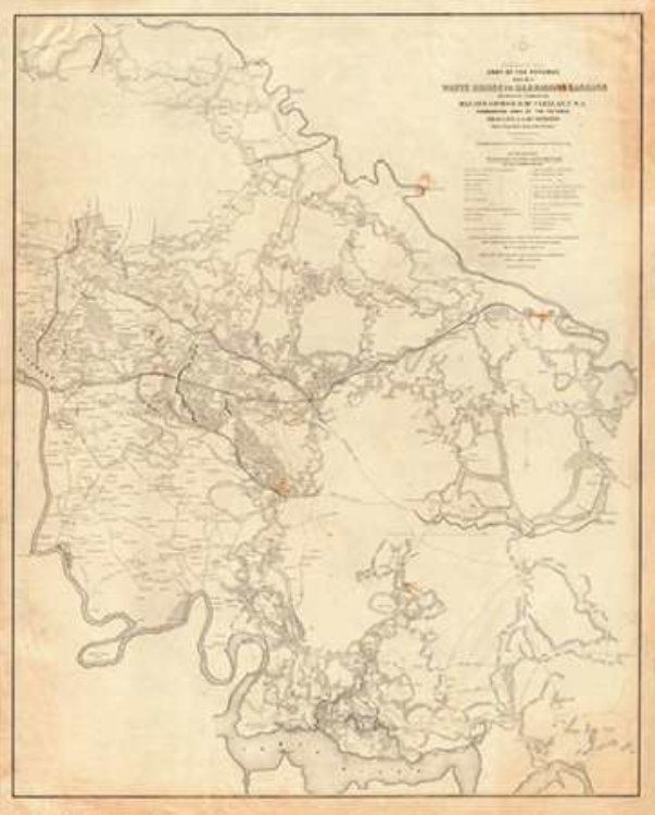 Picture of CIVIL WAR - WHITE HOUSE TO HARRISONS LANDING, 1862