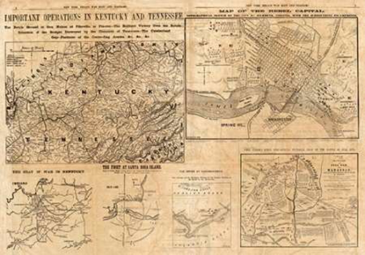 Picture of IMPORTANT OPERATIONS IN KENTUCKY AND TENNESSEE, 1861