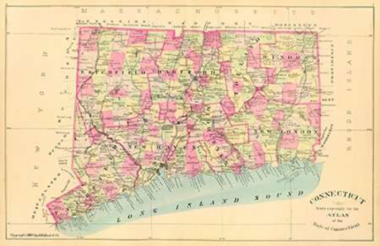 Picture of STATE OF CONNECTICUT, 1893