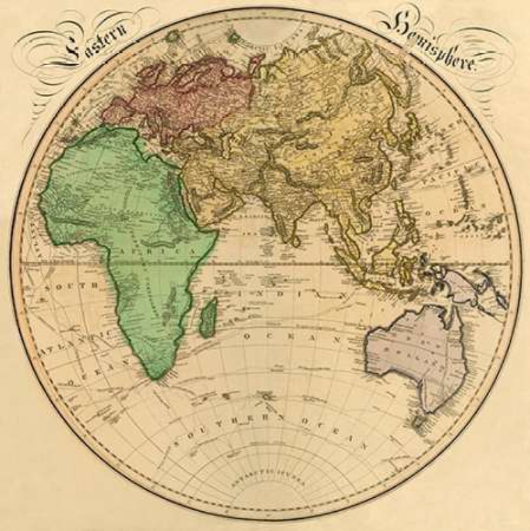 Picture of EASTERN HEMISPHERE, 1831