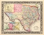 Picture of COUNTY MAP OF TEXAS, 1860