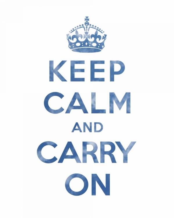 Picture of KEEP CALM AND CARRY ON - TEXTURE III