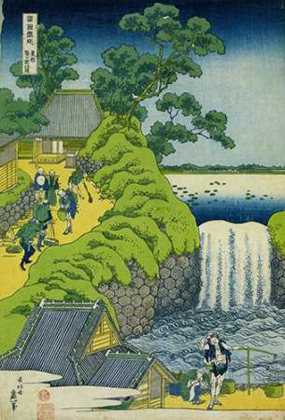 Picture of A VIEW OF AOIGAOKA WATERFALL IN EDO