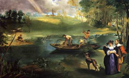 Picture of FISHING AT ST QUEN, PARIS