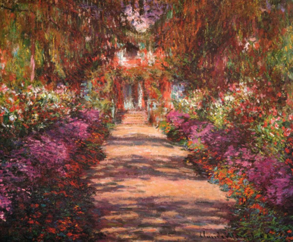 Picture of A LANE IN MONETS GARDEN GIVERNY II