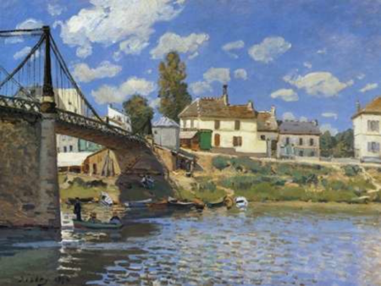 Picture of BRIDGE AT VILLENEUVE LA GARENNE