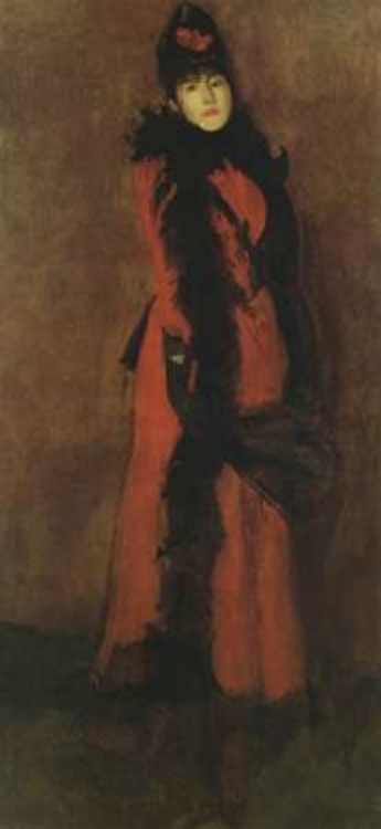 Picture of RED AND BLACK THE FAN 1891