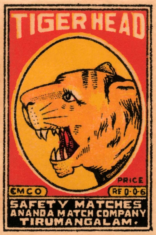 Picture of TIGER HEAD SAFETY MATCHES