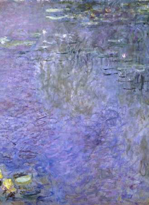 Picture of WATER LILIES: MORNING, C. 1914-26 (CENTER)