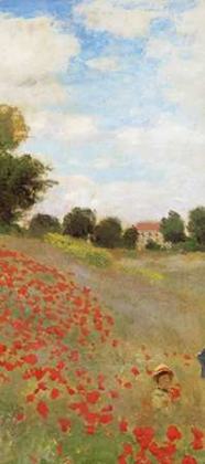 Picture of FIELD OF POPPIES (LES COQUELICOTS) 1873 (CENTER)