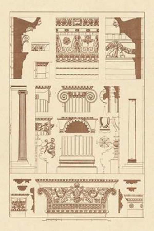 Picture of ENTABLATURES AND CAPITALS