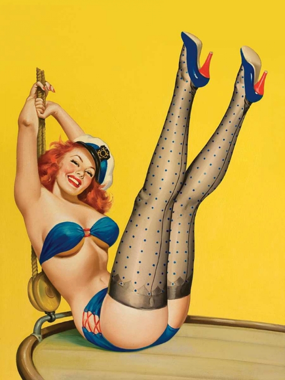 Picture of MID-CENTURY PIN-UPS - FLIRT MAGAZINE - SAILOR GIRL