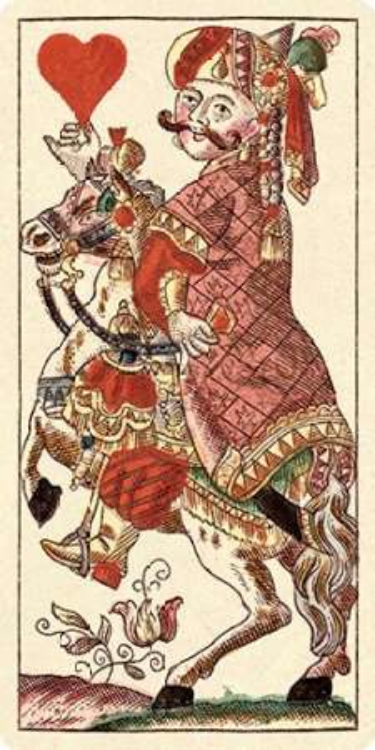 Picture of KNIGHT OF HEARTS (BAUERN HOCHZEIT DECK)