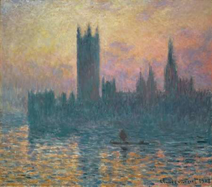 Picture of THE HOUSES OF PARLIAMENT, SUNSET, 1903