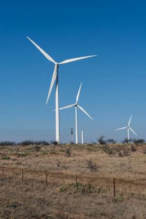 Picture of WIND TURBINES IN SHACKELFORD COUNTY, TX, NORTHEAST OF ABILENE