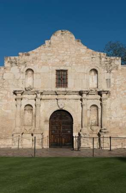 Picture of DOORWAY TO THE ALAMO, AN 18TH-CENTURY MISSION CHURCH IN SAN ANTONIO, TX