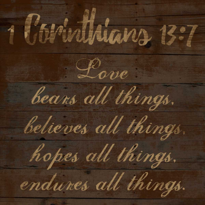 Picture of CORINTHIANS 13-7