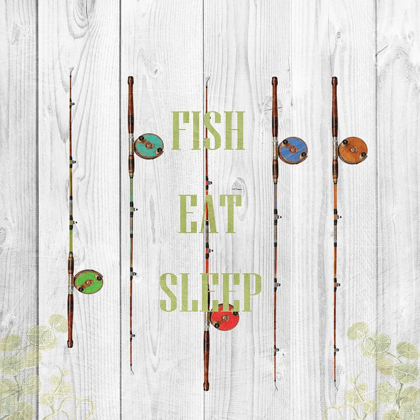 Picture of FISH EAT SLEEP