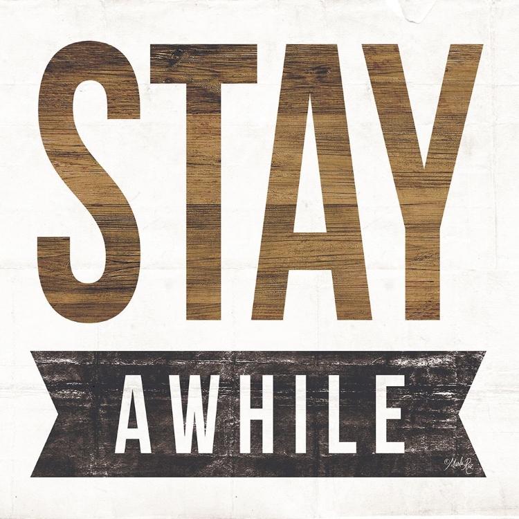 Picture of STAY AWHILE