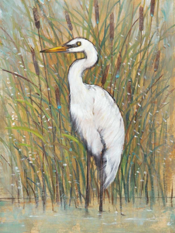 Picture of WHITE EGRET I