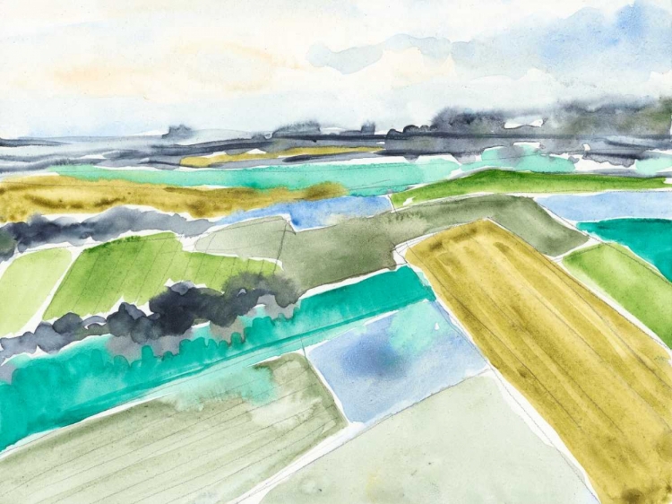 Picture of WATERCOLOR FIELD I