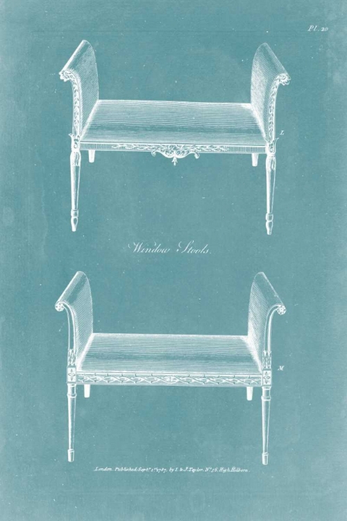 Picture of DESIGN FOR A WINDOW SEAT II