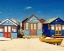 Picture of THREE BEACH HUTS