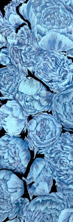 Picture of BLUE PEONIES I