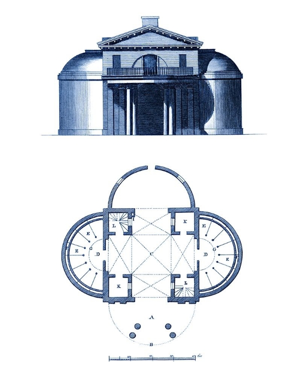 Picture of CUSTOM ARCHITECTURAL BLUEPRINT IV