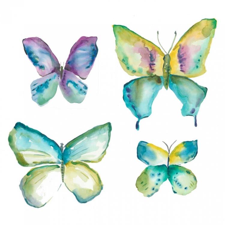 Picture of JEWELED BUTTERFLIES II