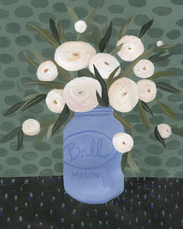 Picture of MASON JAR BOUQUET IV