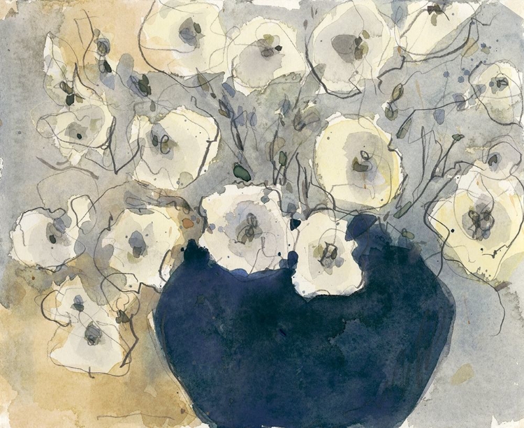 Picture of WHITE BLOSSOM STUDY I