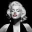 Picture of HALTER TOP MARILYN RED LIPS