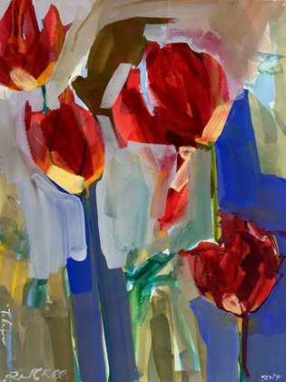 Picture of PAINTERLY TULIPS I