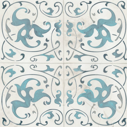 Picture of TEAL TILE COLLECTION VIII