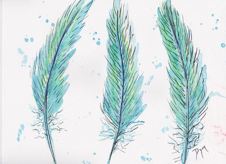 Picture of AQUA FEATHERS