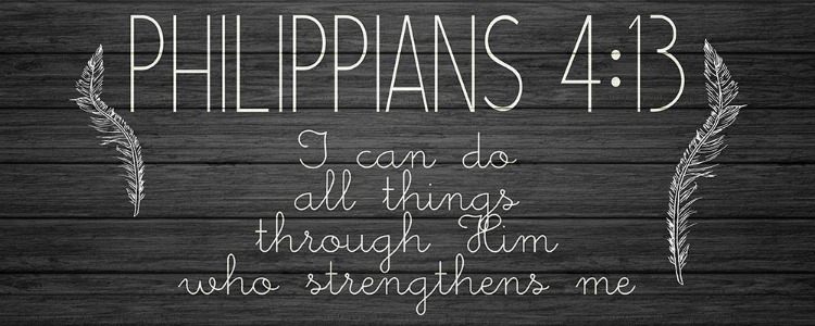 Picture of PHILIPPIANS 4 13